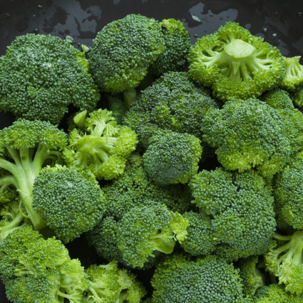 A bunch of fresh broccoli